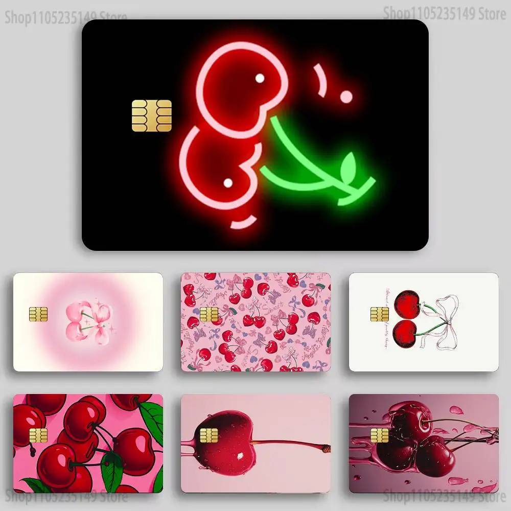 Cherry Credit Debit Bank Film Skin Sticker Front Cover
Cherry Credit Debit Bank Film Skin Sticker Front Cover