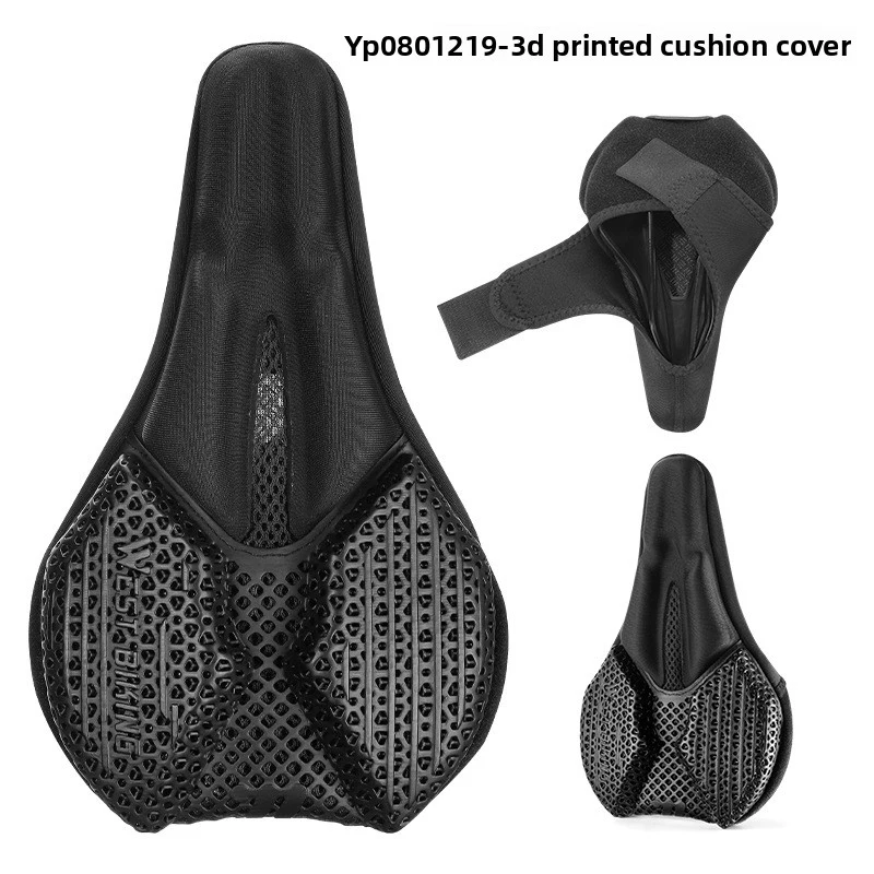 BIKING 3D Printed Bike Saddle Cover Hollow Breathable Anti-Slip Cushion
BIKING 3D Printed Bike Saddle Cover Hollow Breathable Anti-Slip Cushion