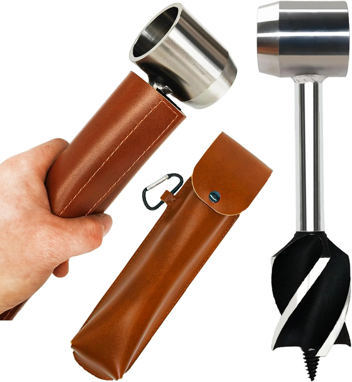 Survival Tools Bushcraft Hand Auger with Scotch Eye for Large Wood Pegs Hand Auger Wood Drill Essential Bushcraft Gear
Survival Tools Bushcraft Hand Auger with Scotch Eye for Large Wood Pegs Hand Auger Wood Drill Essential Bushcraft Gear