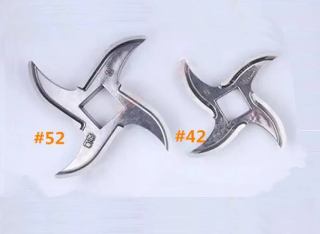 42/52# Stainless Steel Metal Meat Grinder PartsMincer Knife Blade
42/52# Stainless Steel Metal Meat Grinder PartsMincer Knife Blade