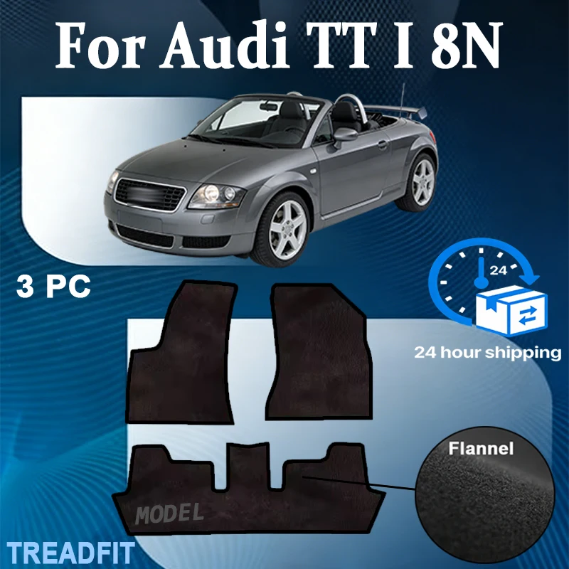 Nylon Velour mats front for Audi TT I 8N convertible roadster coupe (1998-2006) -Black
Nylon Velour mats front for Audi TT I 8N convertible roadster coupe (1998-2006) -Black