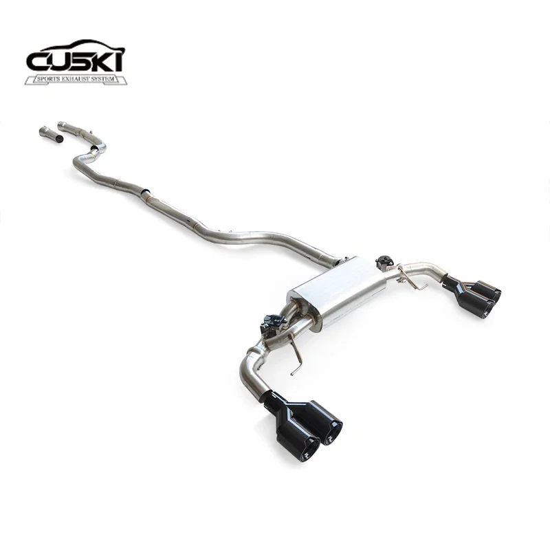 Stainless Steel Exhaust Parts Suitable For BMW G20 320i 330i 340i cat back exhaust system with valve Car Exhaust Modification
Stainless Steel Exhaust Parts Suitable For BMW G20 320i 330i 340i cat back exhaust system with valve Car Exhaust Modification