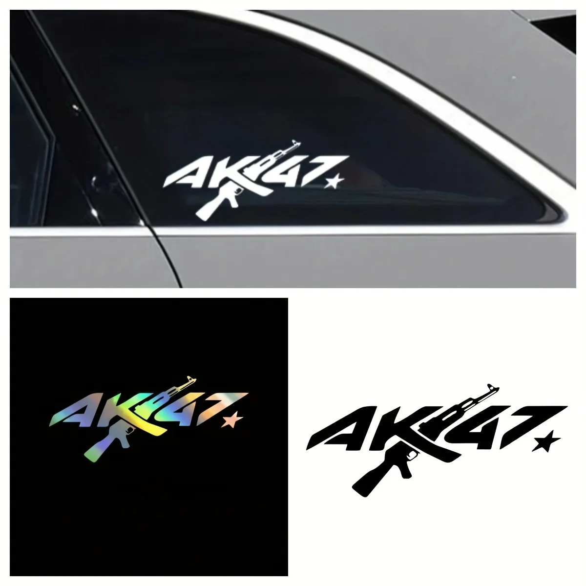 1 шт., привлекательная коллекция наклеек AK47, жирный текст и дизайн пистолета разных цветов, выставной с тактическим рисунком
1 шт., привлекательная коллекция наклеек AK47, жирный текст и дизайн пистолета разных цветов, выставной с тактическим рисунком