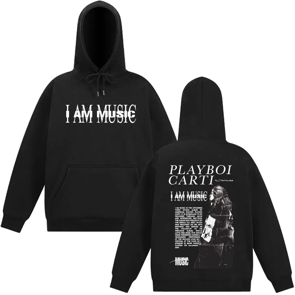 Rapper Playboi Carti I Am Music Album 2025 Hot Sale Hoodies Opium Fashion Hip Hop Tracksuit Men's Oversized Pullover Streetwear
Rapper Playboi Carti I Am Music Album 2025 Hot Sale Hoodies Opium Fashion Hip Hop Tracksuit Men's Oversized Pullover Streetwear