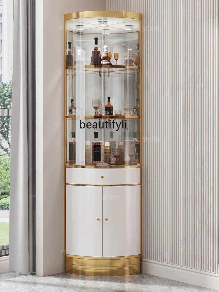 Light Luxury Corner Cabinet Corner Triangle Living Room SST Wine Cabinet Drawer Corner Simple Modern
Light Luxury Corner Cabinet Corner Triangle Living Room SST Wine Cabinet Drawer Corner Simple Modern