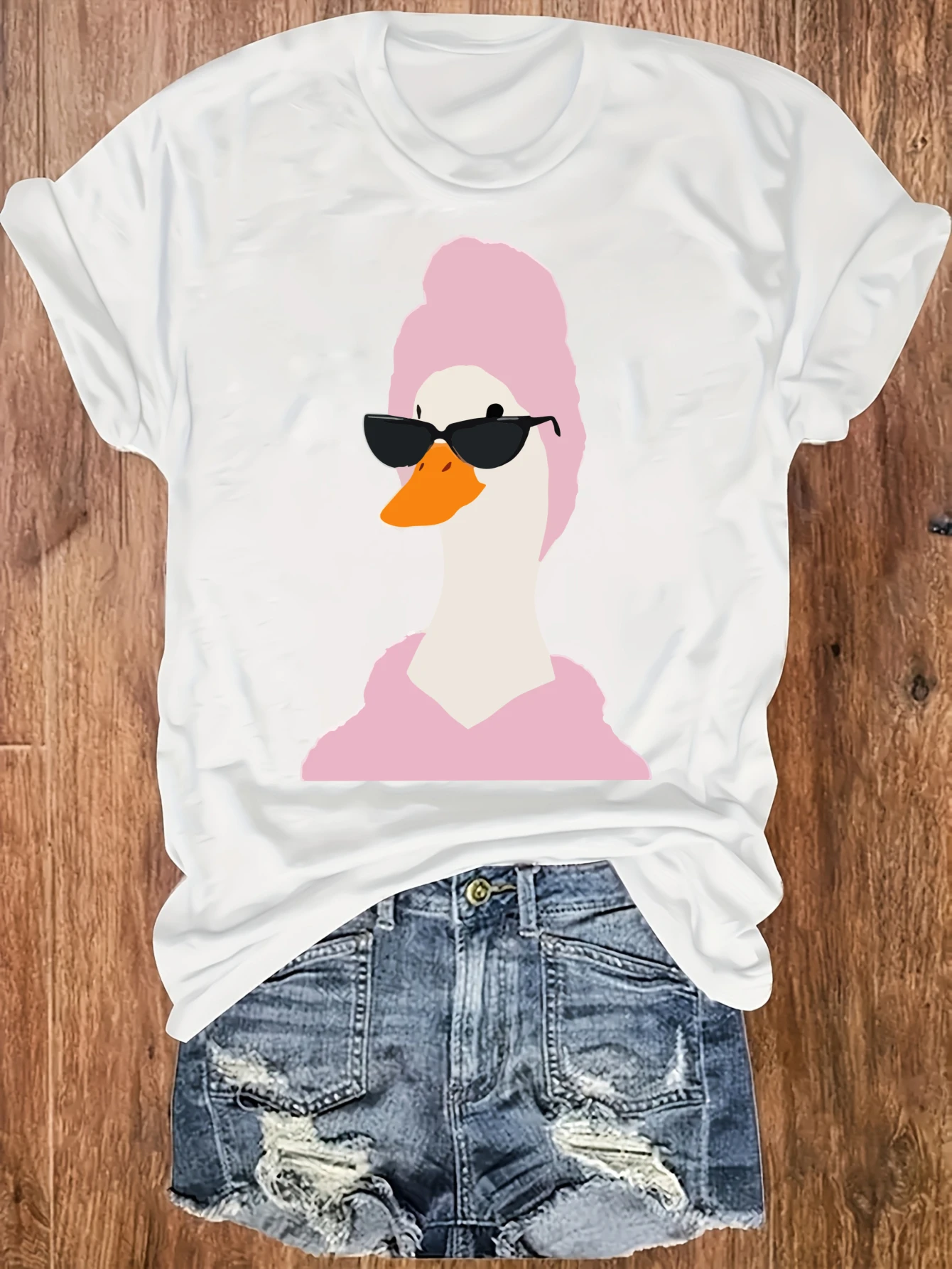 Women's plus size tank top Duck With Pink Hair And Sunglasses Suitable for sports and daily wear summer casual shirts summer
Women's plus size tank top Duck With Pink Hair And Sunglasses Suitable for sports and daily wear summer casual shirts summer