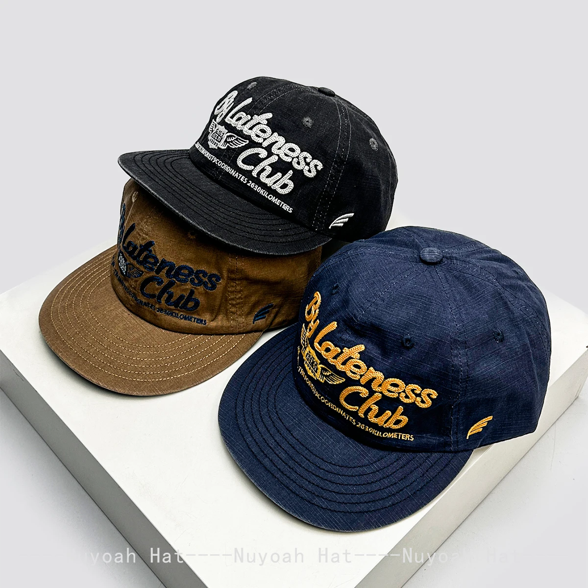New Men Women Retro Street Letters Embroidery Baseball Hats Sunshade Flat Eave Versatile Personal Peaked Caps Fashion Outdoor
New Men Women Retro Street Letters Embroidery Baseball Hats Sunshade Flat Eave Versatile Personal Peaked Caps Fashion Outdoor