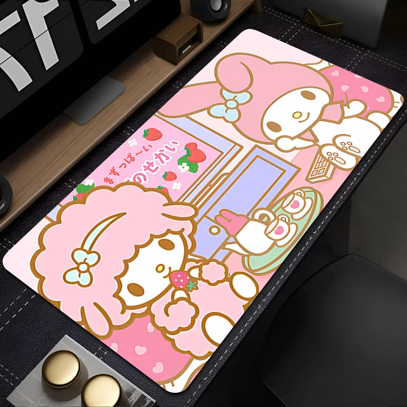 Mouse Pad Extended S-sanrio Mousepad With Stitched Edges Desk Mat Non-Slip Base Functional Computer Keyboard Pad For Laptop
Mouse Pad Extended S-sanrio Mousepad With Stitched Edges Desk Mat Non-Slip Base Functional Computer Keyboard Pad For Laptop