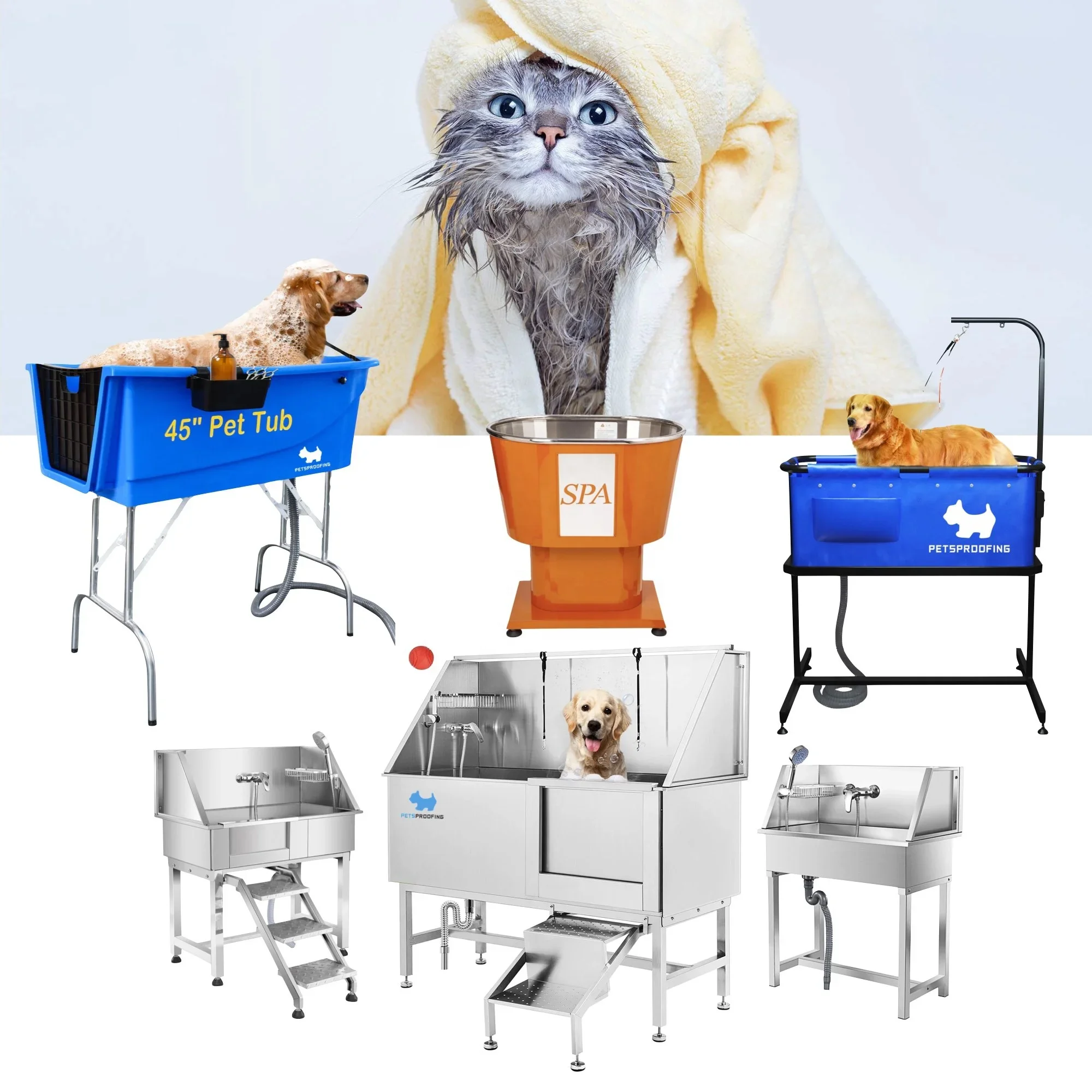 Pet cleaning products supplies multifunction Pet cat dog small big animal spa grooming baths bath bathing tub Bathtub tubs
Pet cleaning products supplies multifunction Pet cat dog small big animal spa grooming baths bath bathing tub Bathtub tubs