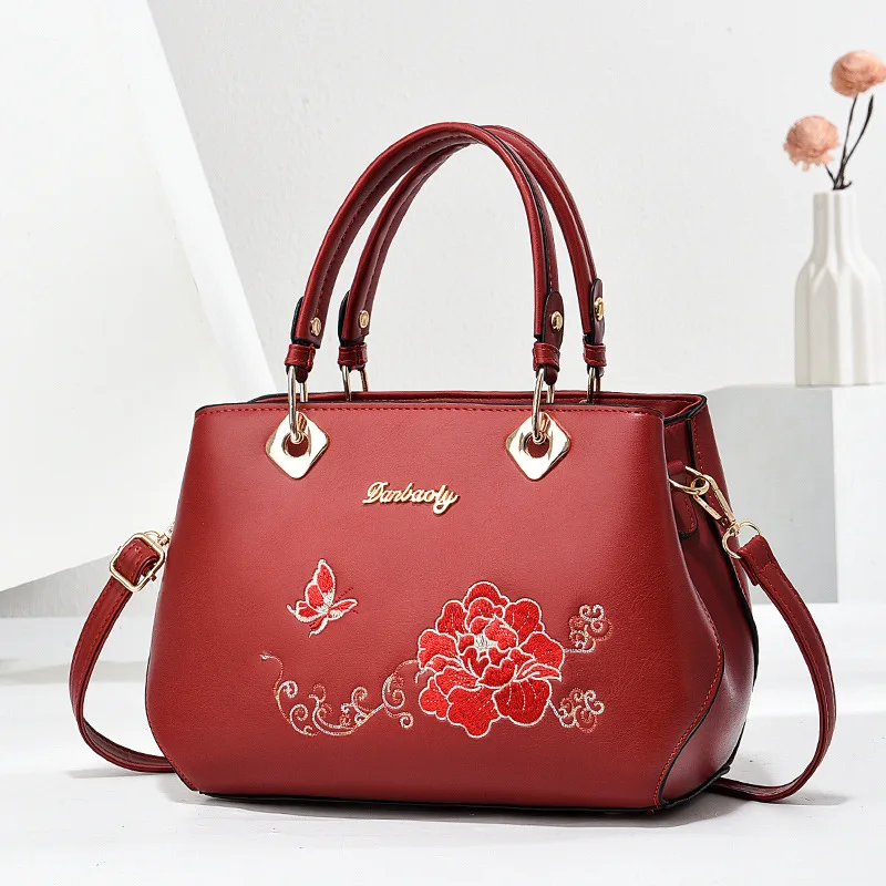Embroidered Women's Bag Quality Pu Leather Shoulder Bags for Women Luxury Designer Ladies Crossbody Bag Purses and Handbags
Embroidered Women's Bag Quality Pu Leather Shoulder Bags for Women Luxury Designer Ladies Crossbody Bag Purses and Handbags