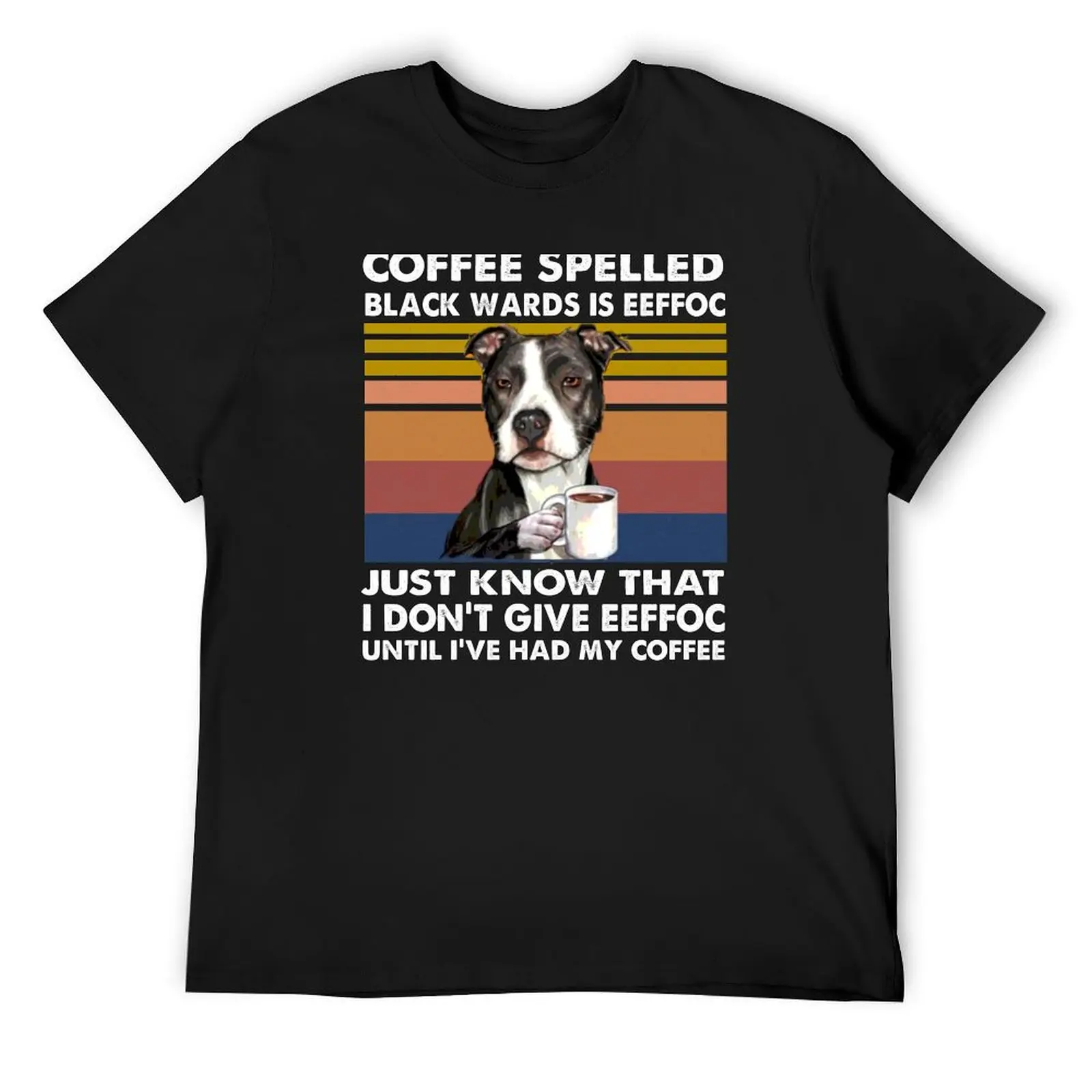Футболка Coffee Spelled Backwards is Eeffoc Pitbull, винтажные футболки, дешевые хлопковые футболки с рисунком, футболки для тренировок для мужчин
Футболка Coffee Spelled Backwards is Eeffoc Pitbull, винтажные футболки, дешевые хлопковые футболки с рисунком, футболки для тренировок для мужчин