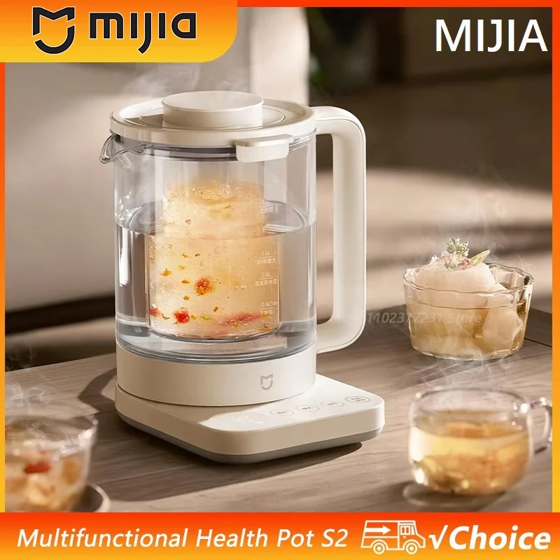MIJIA Multifunctional Health Pot kettle S2 1.5L Household Appliances 800W 304 Stainless Steel Heat Preservation
MIJIA Multifunctional Health Pot kettle S2 1.5L Household Appliances 800W 304 Stainless Steel Heat Preservation