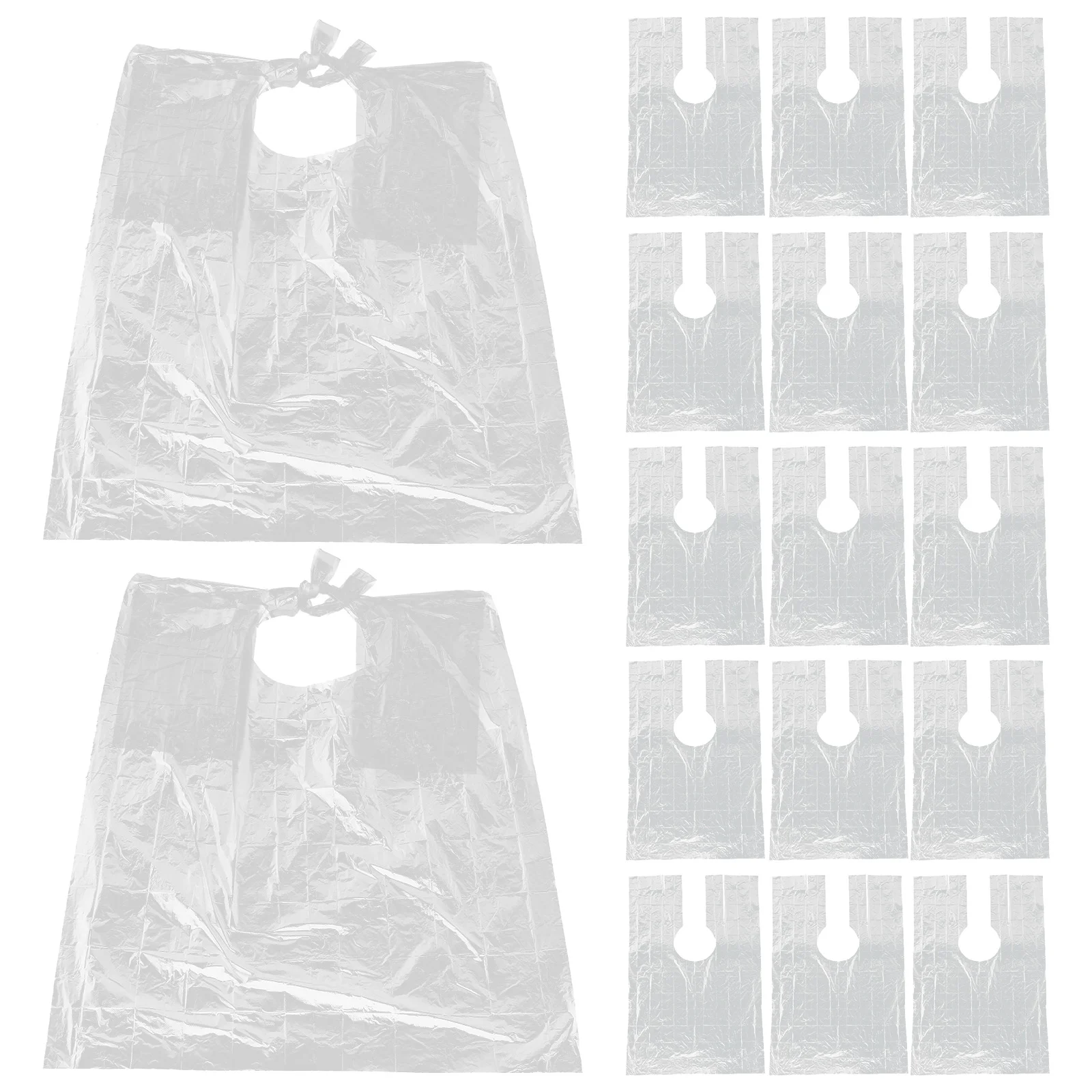 200 Pcs Waterproof Haircut Apron Unisex Barber Cape Salon Hair Cutting Kits Styling Durable Breathable Hairdressing Perm
200 Pcs Waterproof Haircut Apron Unisex Barber Cape Salon Hair Cutting Kits Styling Durable Breathable Hairdressing Perm