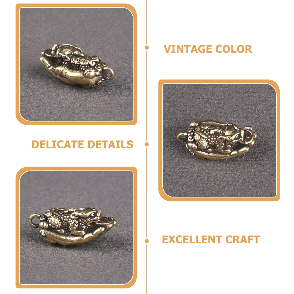 2pcs Pixiu Keychain Charm Brass Lightweight Decorative Hanging Pendant DIY Jewelry Gift Vintage Animal Statue Craft
2pcs Pixiu Keychain Charm Brass Lightweight Decorative Hanging Pendant DIY Jewelry Gift Vintage Animal Statue Craft