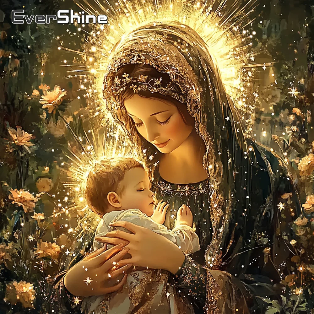 Evershine Diamond Embroidery Religion Full Drill Square Mosaic Woman DIY Art Craft Kit Painting Flower Handmade Hobby
Evershine Diamond Embroidery Religion Full Drill Square Mosaic Woman DIY Art Craft Kit Painting Flower Handmade Hobby