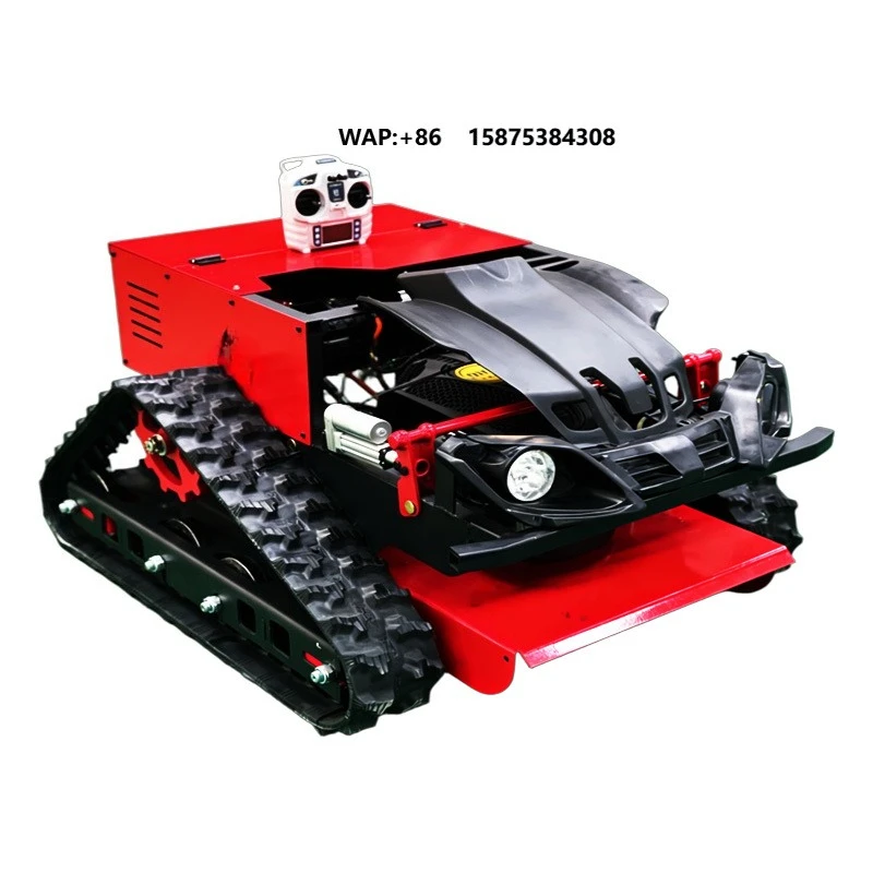 250cc Remote Control Tracked Robotic Lawn Mower, 48V Electric High Efficiency
250cc Remote Control Tracked Robotic Lawn Mower, 48V Electric High Efficiency