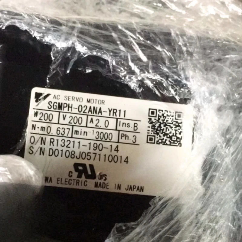 New Yaskawa SGMPH-02ANA-YR11 Servo Motor In Stock Fast Shipping
New Yaskawa SGMPH-02ANA-YR11 Servo Motor In Stock Fast Shipping