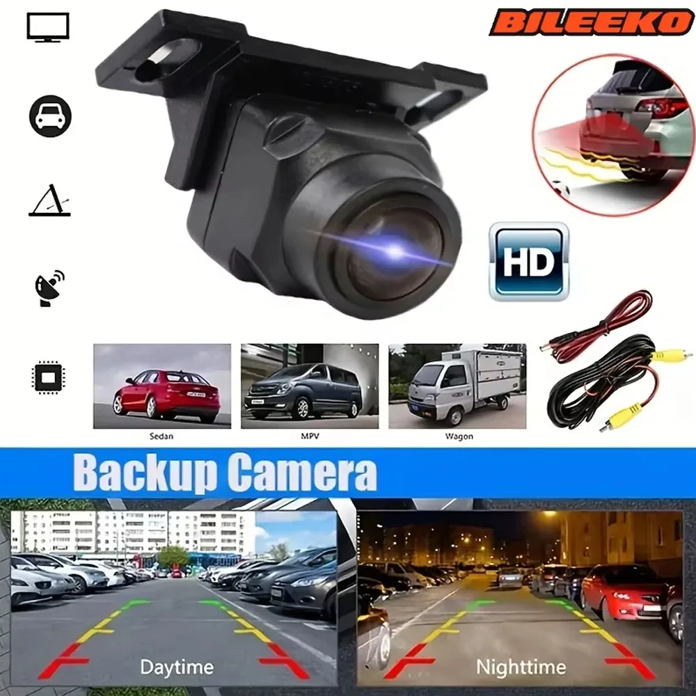 Bileeko Universal Fit HD Автомобильная резервная камера заднего вида для парковки заднего вида
Bileeko Universal Fit HD Автомобильная резервная камера заднего вида для парковки заднего вида
