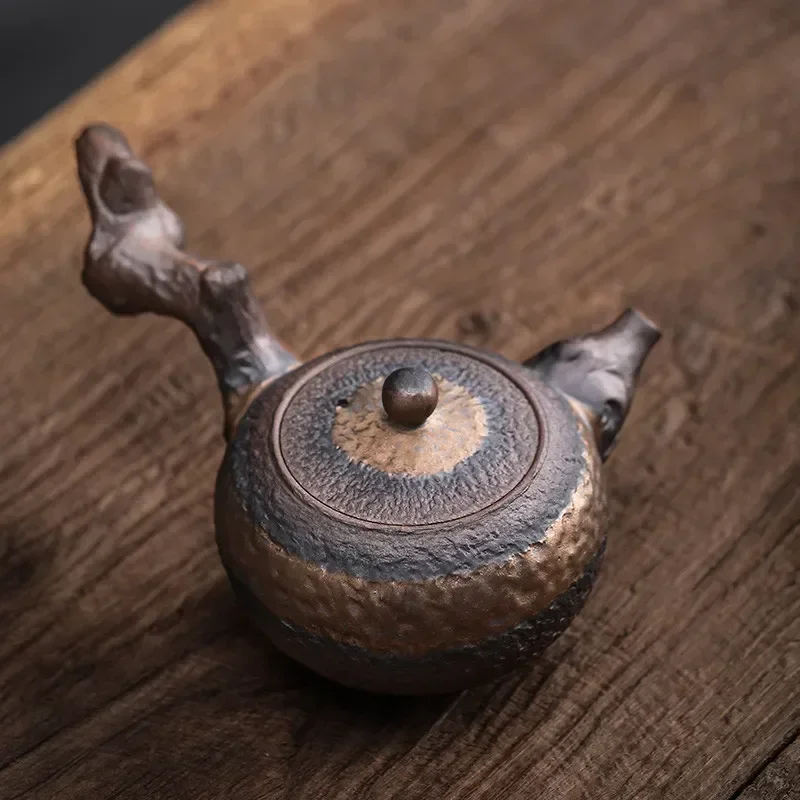 Japanese Ceramic Antique Dead Wood Side Handle Teapot Portable Kettle Handmade Tea Pot Retro Tea Cup Drinkware Kung Fu Tea Set
Japanese Ceramic Antique Dead Wood Side Handle Teapot Portable Kettle Handmade Tea Pot Retro Tea Cup Drinkware Kung Fu Tea Set