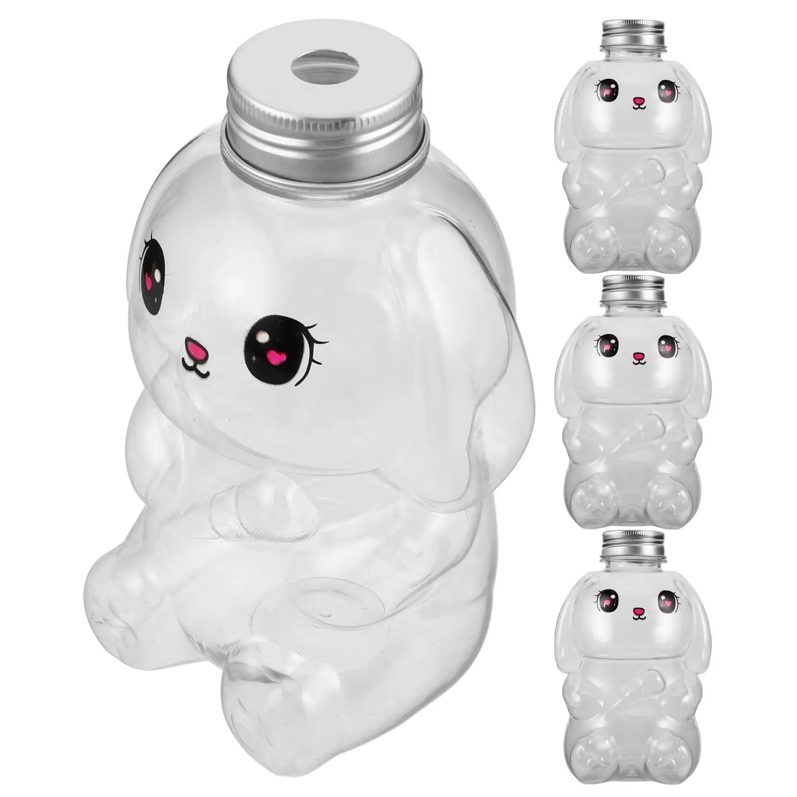 4 Pcs Bunny Milk Tea Cup Drinks Water Bottle Juice Bottles for Party The Pet Beverage
4 Pcs Bunny Milk Tea Cup Drinks Water Bottle Juice Bottles for Party The Pet Beverage