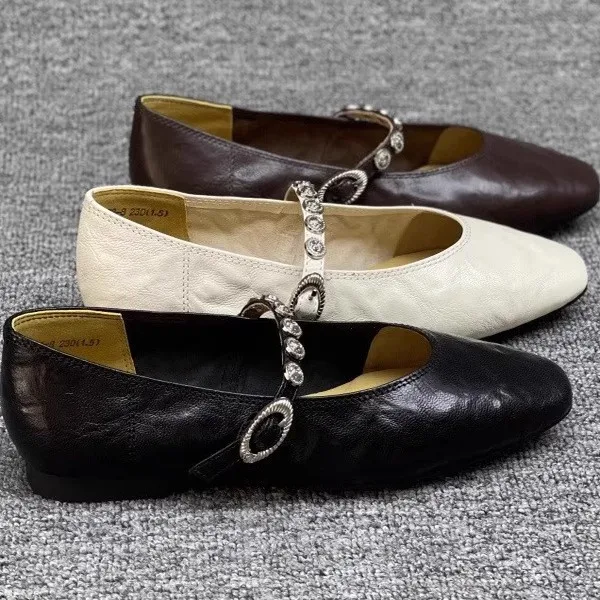 Mary Jane Shoes Women Shoes Autumn Soft Leather Belt Low-heeled
Mary Jane Shoes Women Shoes Autumn Soft Leather Belt Low-heeled