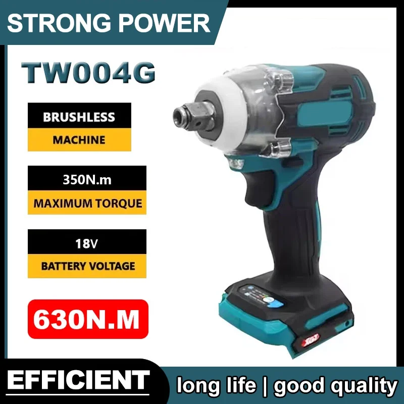 Fit Makita TW004G 630N.m Brushless Screwdriver Machine Cordless Electric Screwdriver Rechargable Drill Driver 18V Battery
Fit Makita TW004G 630N.m Brushless Screwdriver Machine Cordless Electric Screwdriver Rechargable Drill Driver 18V Battery