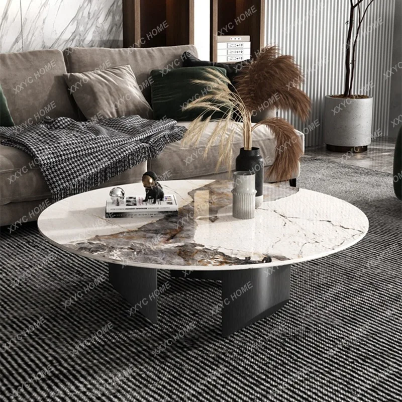 Hh2cc Round coffee table Modern minimalist designer Stainless steel Pandora rock slab coffee table
Hh2cc Round coffee table Modern minimalist designer Stainless steel Pandora rock slab coffee table
