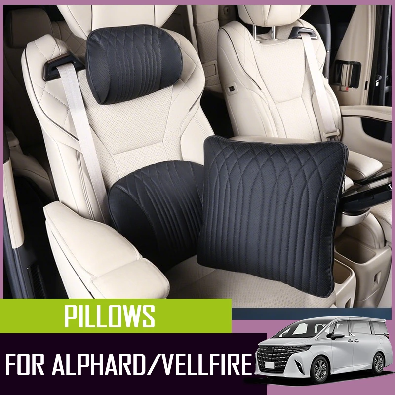 Memory Foam Headrest & Lumbar Support Set with Air Conditioning Quilt for 2008-2024 Toyota Alphard 2023-2024 Vellfire 40 Series
Memory Foam Headrest & Lumbar Support Set with Air Conditioning Quilt for 2008-2024 Toyota Alphard 2023-2024 Vellfire 40 Series