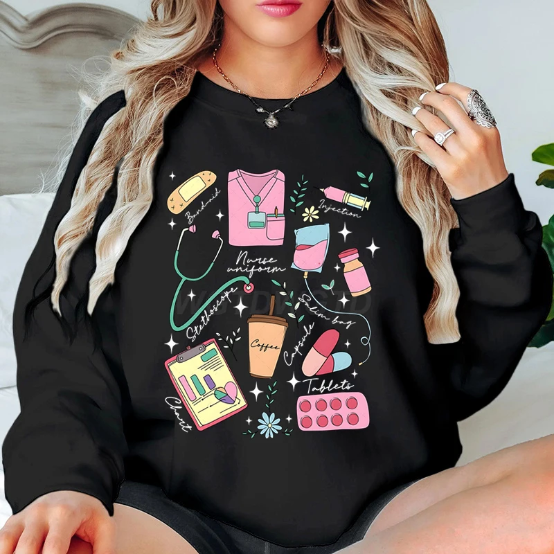 Забавная толстовка с цитатами медсестры, толстовка с капюшоном в стиле ретро, подарочная одежда для медсестры, женский свитер, повседневная повседневная толстовка для кормления
Забавная толстовка с цитатами медсестры, толстовка с капюшоном в стиле ретро, подарочная одежда для медсестры, женский свитер, повседневная повседневная толстовка для кормления