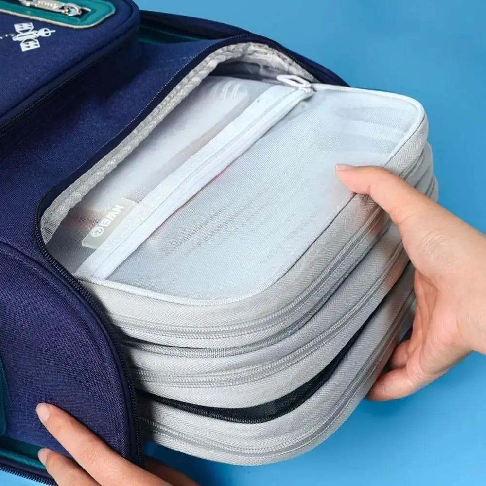 Portable Mesh Zipper Pouch Bag Large Capacity Thickened Transparent File Holder Breathable Lightweight File Pockets Breathable
Portable Mesh Zipper Pouch Bag Large Capacity Thickened Transparent File Holder Breathable Lightweight File Pockets Breathable