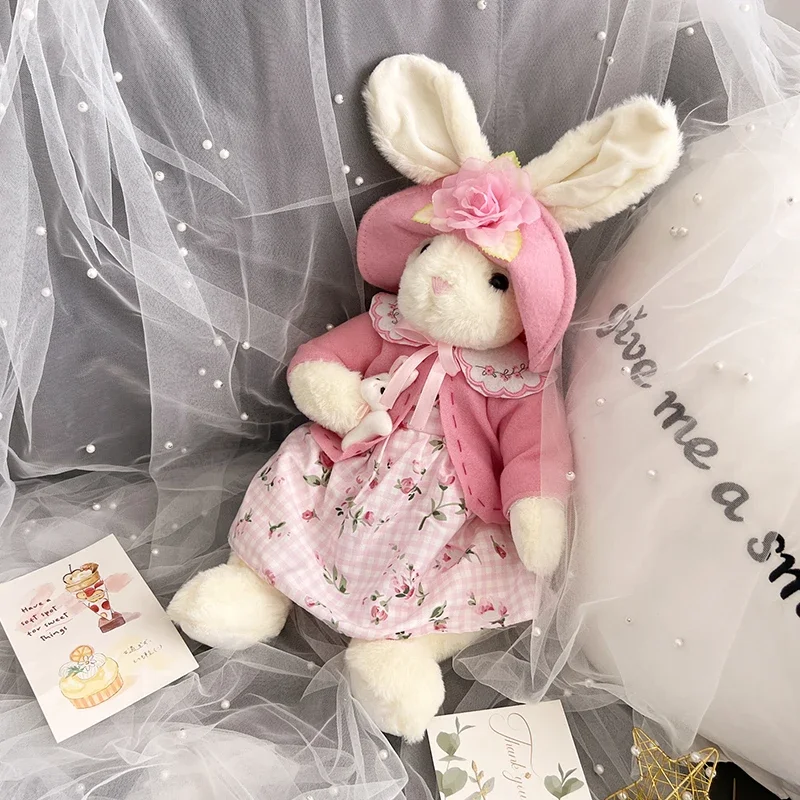 1 шт., 40 см, платье, милый кролик, мягкие игрушки, плюшевые игрушки, куклы, подарки на Рождество и день рождения для детей, плюшевые игрушки с кроликом для девочек
1 шт., 40 см, платье, милый кролик, мягкие игрушки, плюшевые игрушки, куклы, подарки на Рождество и день рождения для детей, плюшевые игрушки с кроликом для девочек