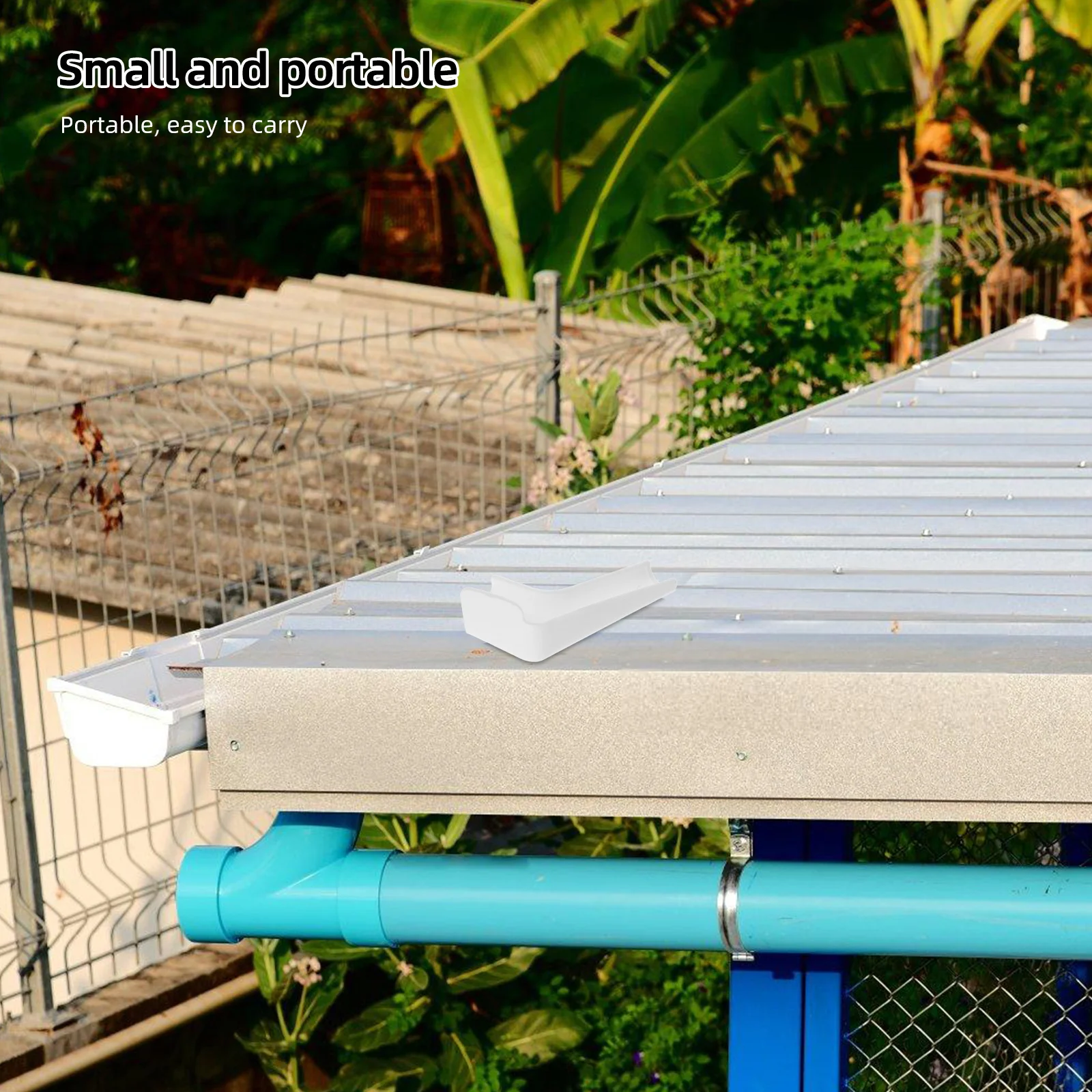 4Pcs Rv Rain Gutter Spouts Waterproof Roof Drainage System Stylish Finish for Rvs and Buildings Quick Assembly No Professional
4Pcs Rv Rain Gutter Spouts Waterproof Roof Drainage System Stylish Finish for Rvs and Buildings Quick Assembly No Professional