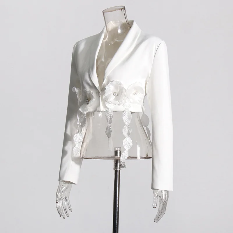 Temperament And Socialite Style Jacket Jacket 2025 New V-Neck Design High-End Three-Dimensional Wer Splicing Fashionab
Temperament And Socialite Style Jacket Jacket 2025 New V-Neck Design High-End Three-Dimensional Wer Splicing Fashionab