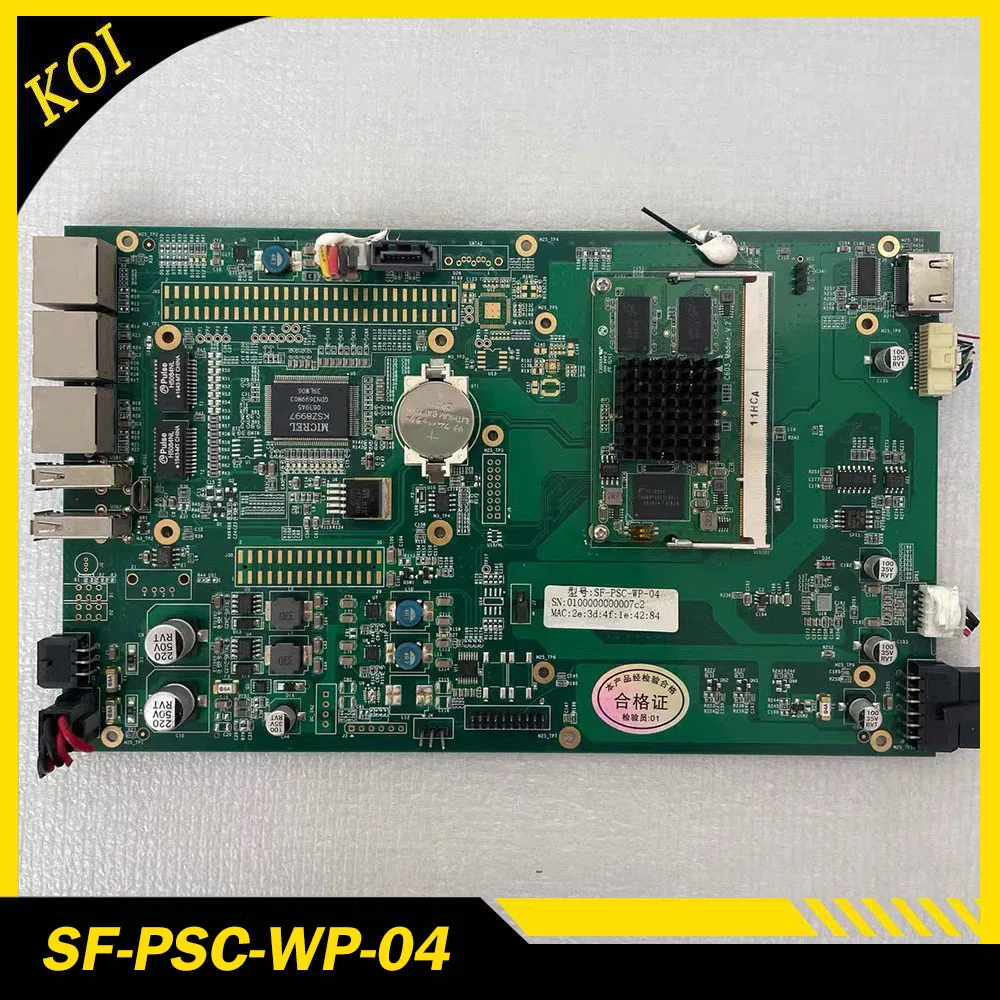 Advertising machine motherboard SF-PSC-WP-04 three network ports
Advertising machine motherboard SF-PSC-WP-04 three network ports