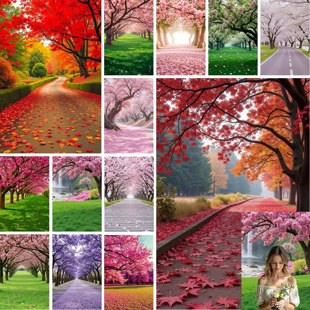MOON.QG Spring Flower Photography Backdrop Sakura Forest Birthday Wedding Nature Outdoor Garden Floral Baby Girls Newborn Decor
MOON.QG Spring Flower Photography Backdrop Sakura Forest Birthday Wedding Nature Outdoor Garden Floral Baby Girls Newborn Decor