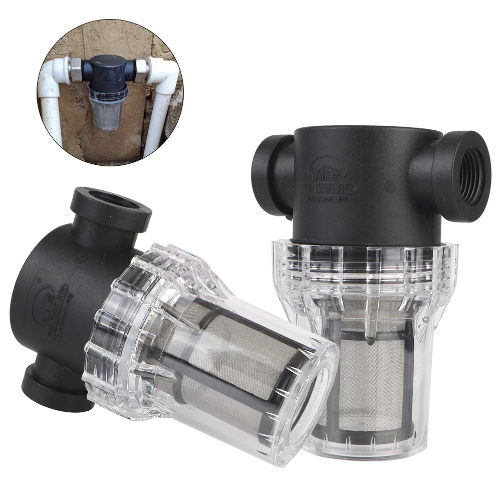 Aquaculture Water Pipe Filter 80 Mesh Impurity Prefilter Ultrafine filtration Irrigation System Garden Watering Filter 1/2''
Aquaculture Water Pipe Filter 80 Mesh Impurity Prefilter Ultrafine filtration Irrigation System Garden Watering Filter 1/2''