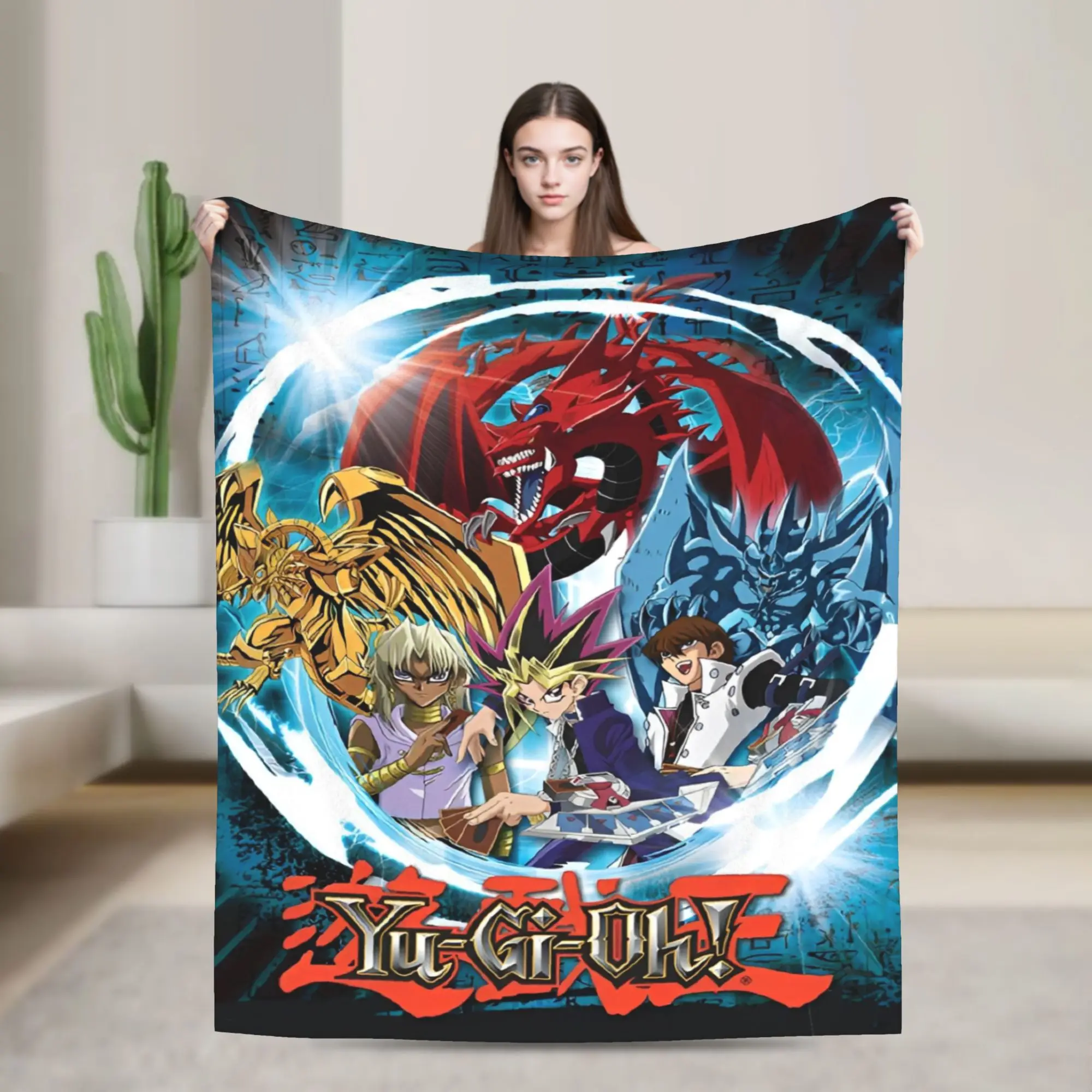 Одеяло в стиле аниме Yu Gi Oh, фланелевое одеяло на осень/зиму, дышащие теплые пледы для постельных принадлежностей, дорожное плюшевое тонкое одеяло
Одеяло в стиле аниме Yu Gi Oh, фланелевое одеяло на осень/зиму, дышащие теплые пледы для постельных принадлежностей, дорожное плюшевое тонкое одеяло