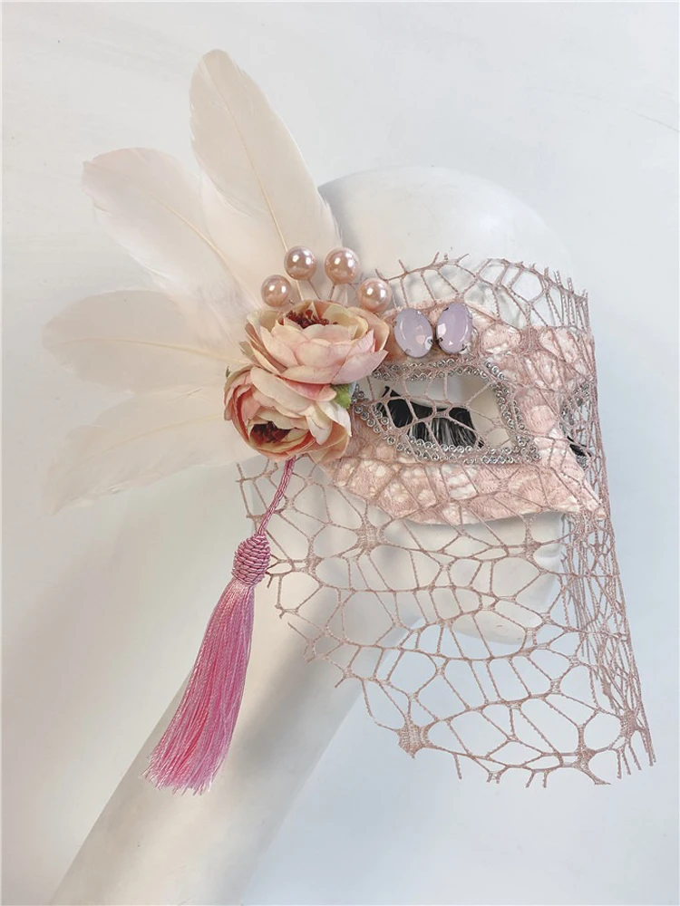 Полая вуаль, полумаска для лица, мяч для макияжа, сексуальное украшение для сцены, вечерние маски на Хэллоуин, красота, маски для взрослых
Полая вуаль, полумаска для лица, мяч для макияжа, сексуальное украшение для сцены, вечерние маски на Хэллоуин, красота, маски для взрослых