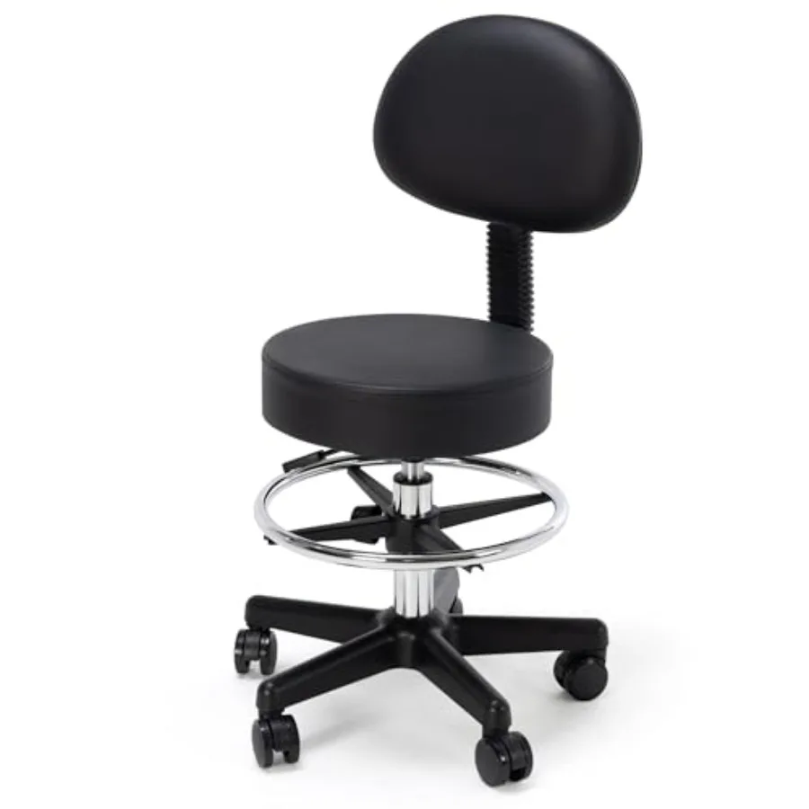 Drafting Chair with Back Adjustable Spa Bar Rolling Stool Multi-Purpose Office Desk Chair Swivel Task Chair with Footrest Ring
Drafting Chair with Back Adjustable Spa Bar Rolling Stool Multi-Purpose Office Desk Chair Swivel Task Chair with Footrest Ring