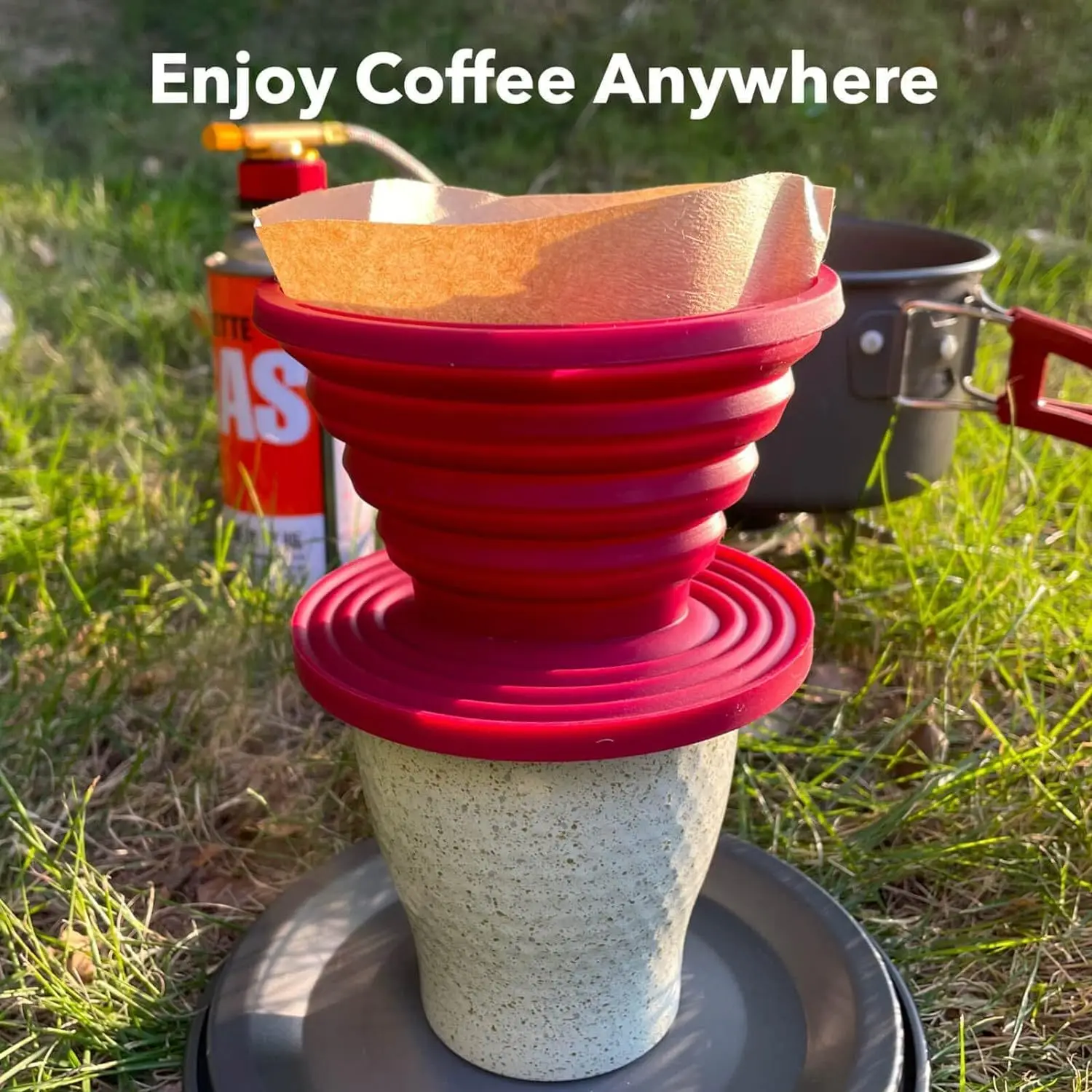 Food-Grade Silicone Foldable Drip-Style Coffee Filter Cup | Portable,Easy to Clean For Camping Trips & Daily Home/Office Brews
Food-Grade Silicone Foldable Drip-Style Coffee Filter Cup | Portable,Easy to Clean For Camping Trips & Daily Home/Office Brews