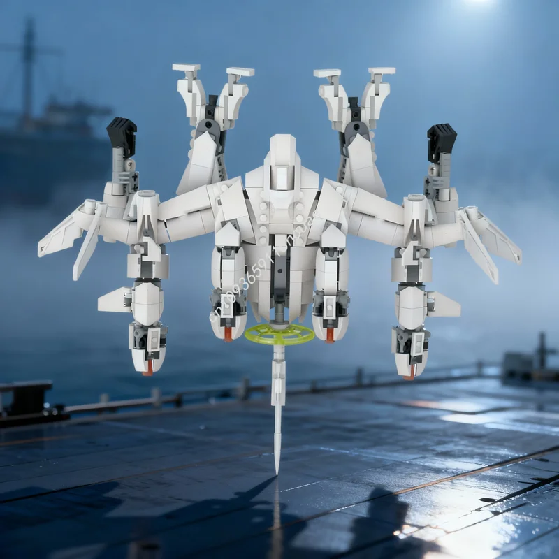 829pcs MOC YoRHa Flight Unit NieR Automata Space Model Building Blocks Construction Festival Gifts Toy DIY Creative Idea
829pcs MOC YoRHa Flight Unit NieR Automata Space Model Building Blocks Construction Festival Gifts Toy DIY Creative Idea