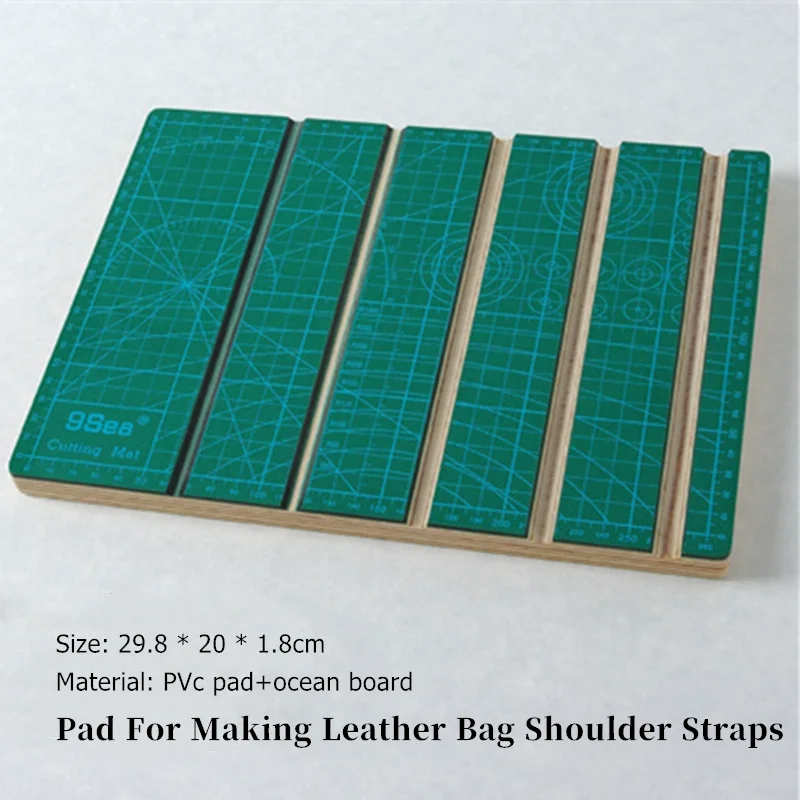 Chakivi Leather Handbag Handle Making Plate 5 Grooves 8-12mm Non-Slip PVC Base Board for Leather Craft DIY Cutting Sewing Tools
Chakivi Leather Handbag Handle Making Plate 5 Grooves 8-12mm Non-Slip PVC Base Board for Leather Craft DIY Cutting Sewing Tools