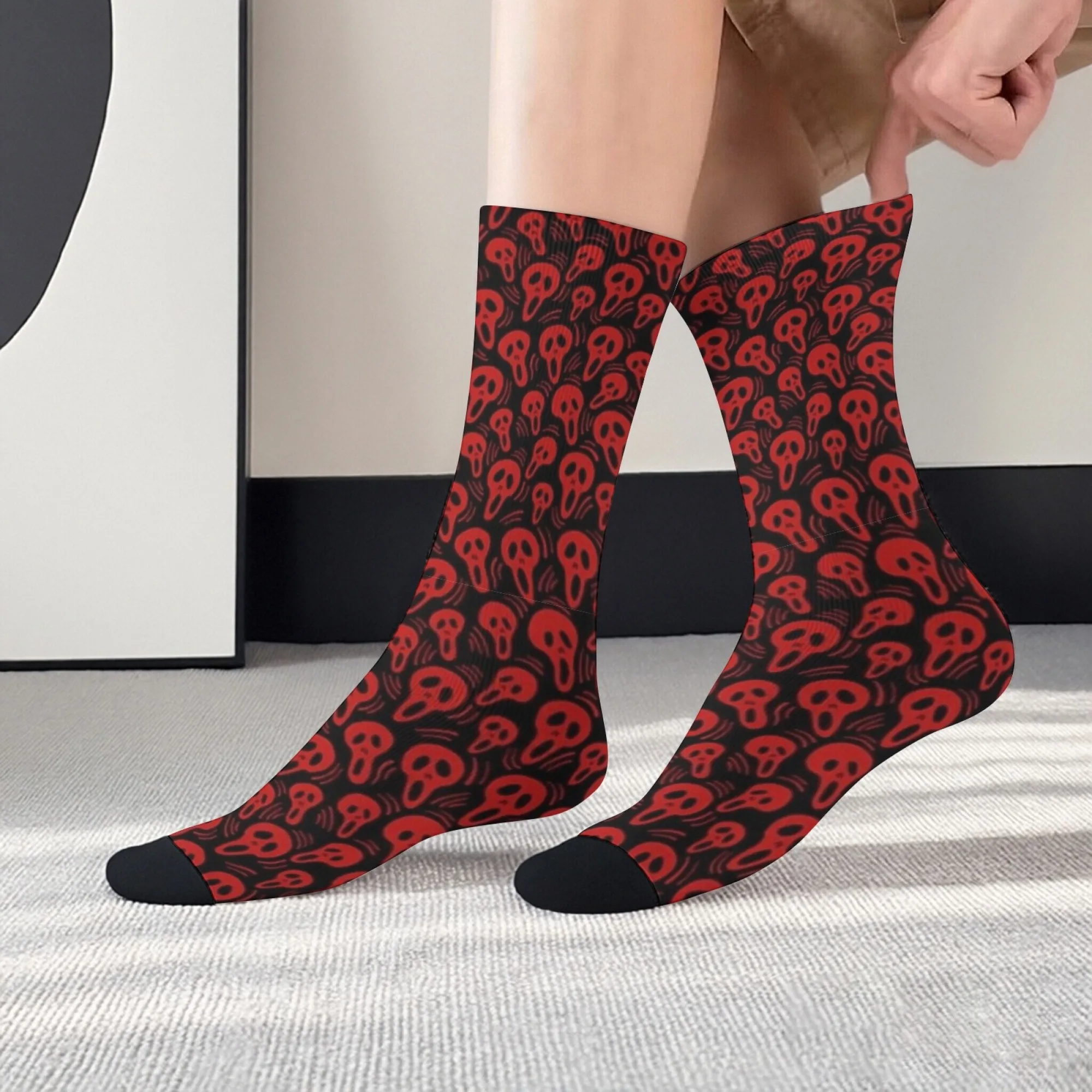 Screaming Face Printing Men's Socks Personality Comfortable Breathable Non-slip Socks Dark Thriller Style Casual Socks Gifts
Screaming Face Printing Men's Socks Personality Comfortable Breathable Non-slip Socks Dark Thriller Style Casual Socks Gifts