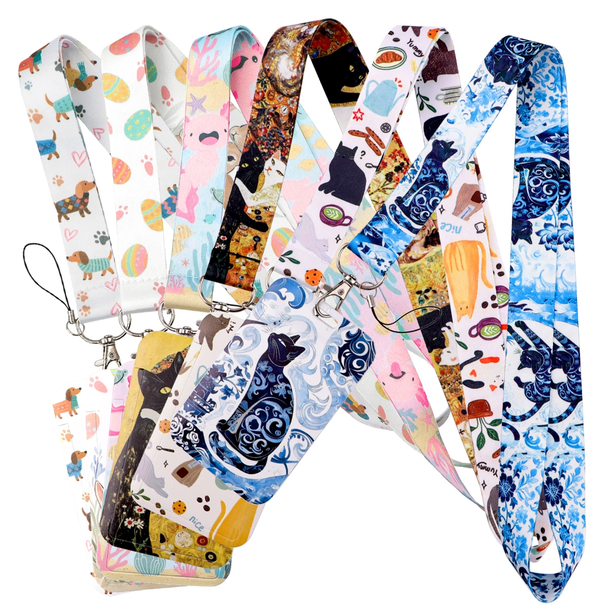 Cute Rabbit Lanyard Card Holder Cartoon Animals Student Hanging Neck Phone Lanyard Badge Subway Access Card Gifts For Friends
Cute Rabbit Lanyard Card Holder Cartoon Animals Student Hanging Neck Phone Lanyard Badge Subway Access Card Gifts For Friends