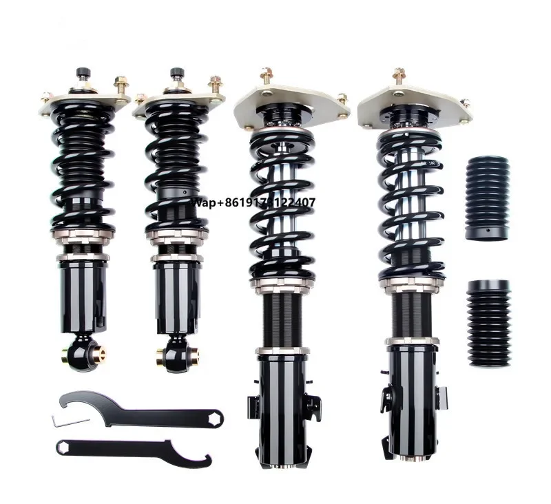 PV4-Inverted Mono Tube 32 Way Damping Force Adjustability Spring Coilover Suspension Kit for Coupe / Sedan (EM/ES) 2001-05
PV4-Inverted Mono Tube 32 Way Damping Force Adjustability Spring Coilover Suspension Kit for Coupe / Sedan (EM/ES) 2001-05