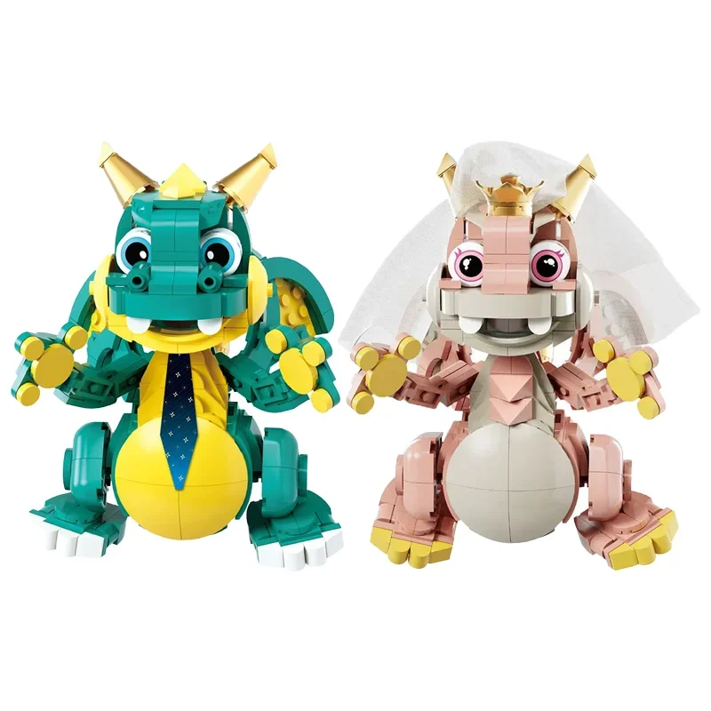 Строительные блоки Bubble Dragon, свадебная версия, украшение для рабочего стола, головоломка, сборка моделей, игрушки, подарки на день рождения для мальчиков и девочек
Строительные блоки Bubble Dragon, свадебная версия, украшение для рабочего стола, головоломка, сборка моделей, игрушки, подарки на день рождения для мальчиков и девочек