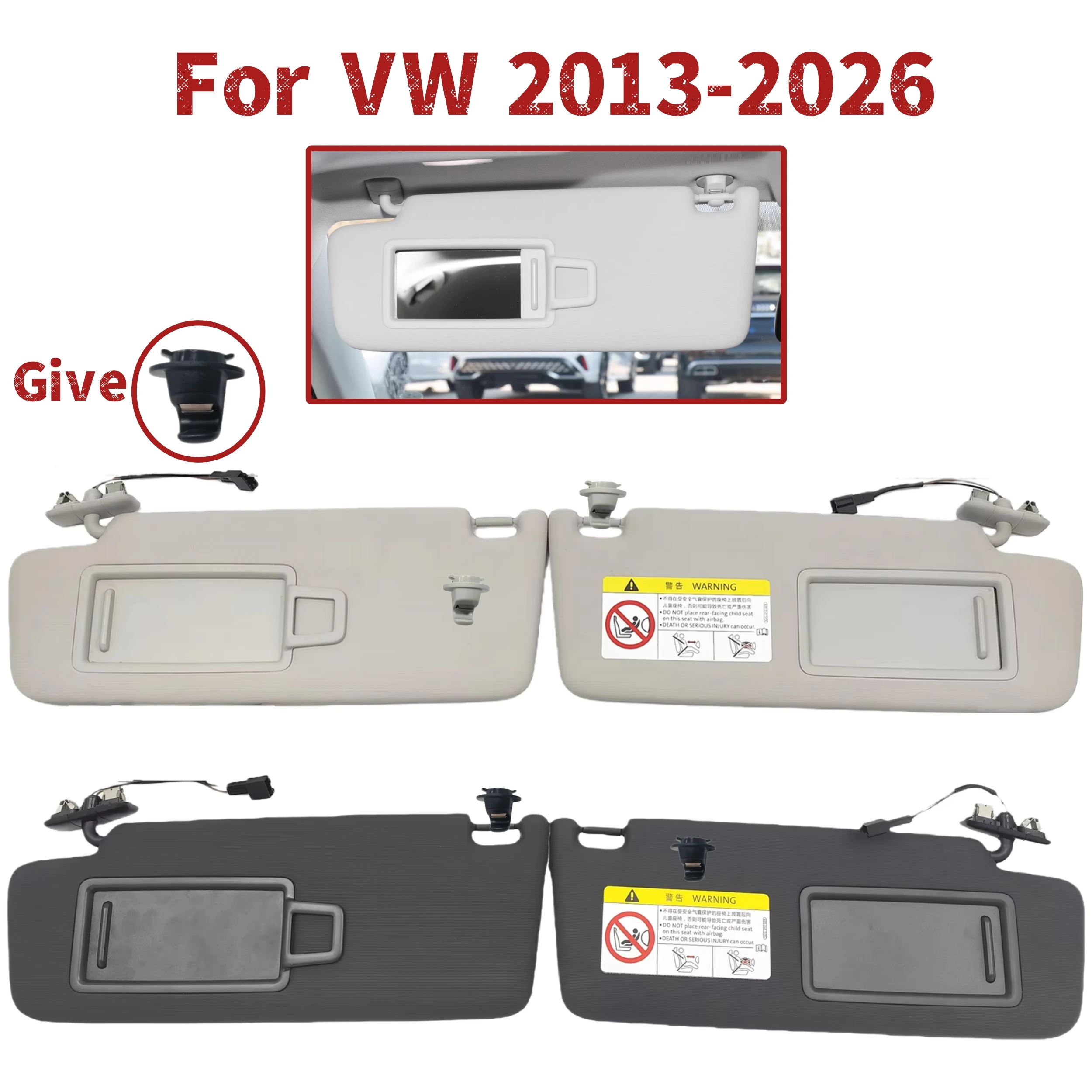 Sun Visor For VW Golf 7 8 MK7 MK8 Passat B8 CC Skoda Octavia 3 A7 Rapid Superb MK3 SEAT Ibiza ST Ateca Arona Jetta A8 Sunvisor
Sun Visor For VW Golf 7 8 MK7 MK8 Passat B8 CC Skoda Octavia 3 A7 Rapid Superb MK3 SEAT Ibiza ST Ateca Arona Jetta A8 Sunvisor
