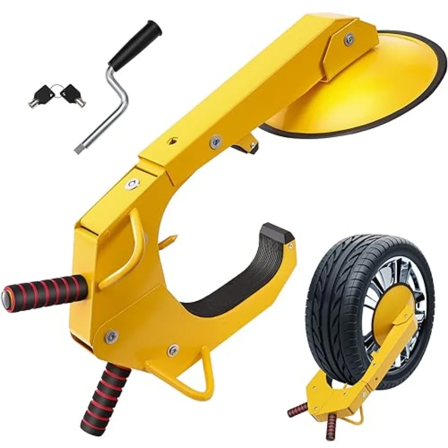Wheel Lock Clamp, 1 Pack Trailer Wheel Lock, Heavy-Duty Anti Theft Tire Lock, Adjustable Tire Boot Lock, Trailer Wheel Locks fo
Wheel Lock Clamp, 1 Pack Trailer Wheel Lock, Heavy-Duty Anti Theft Tire Lock, Adjustable Tire Boot Lock, Trailer Wheel Locks fo