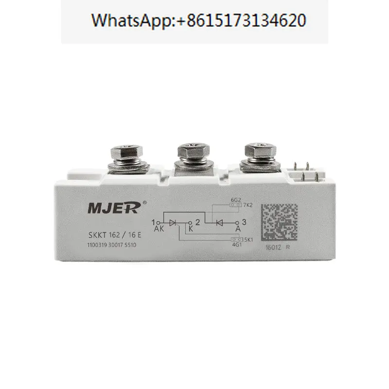 Тиристор SKKT106/16ESKKH132/16E режим Simeon однофазный Тиристор 106A источник питания
Тиристор SKKT106/16ESKKH132/16E режим Simeon однофазный Тиристор 106A источник питания