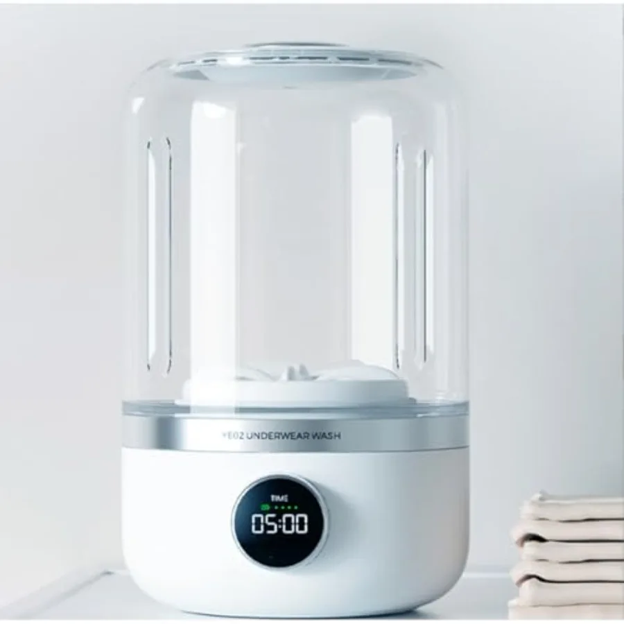 Mini Washing Machine10W Portable Washer Silent Powerful Compact Washer for Underwear Socks Baby Clothes Travel Camping RV Type
Mini Washing Machine10W Portable Washer Silent Powerful Compact Washer for Underwear Socks Baby Clothes Travel Camping RV Type